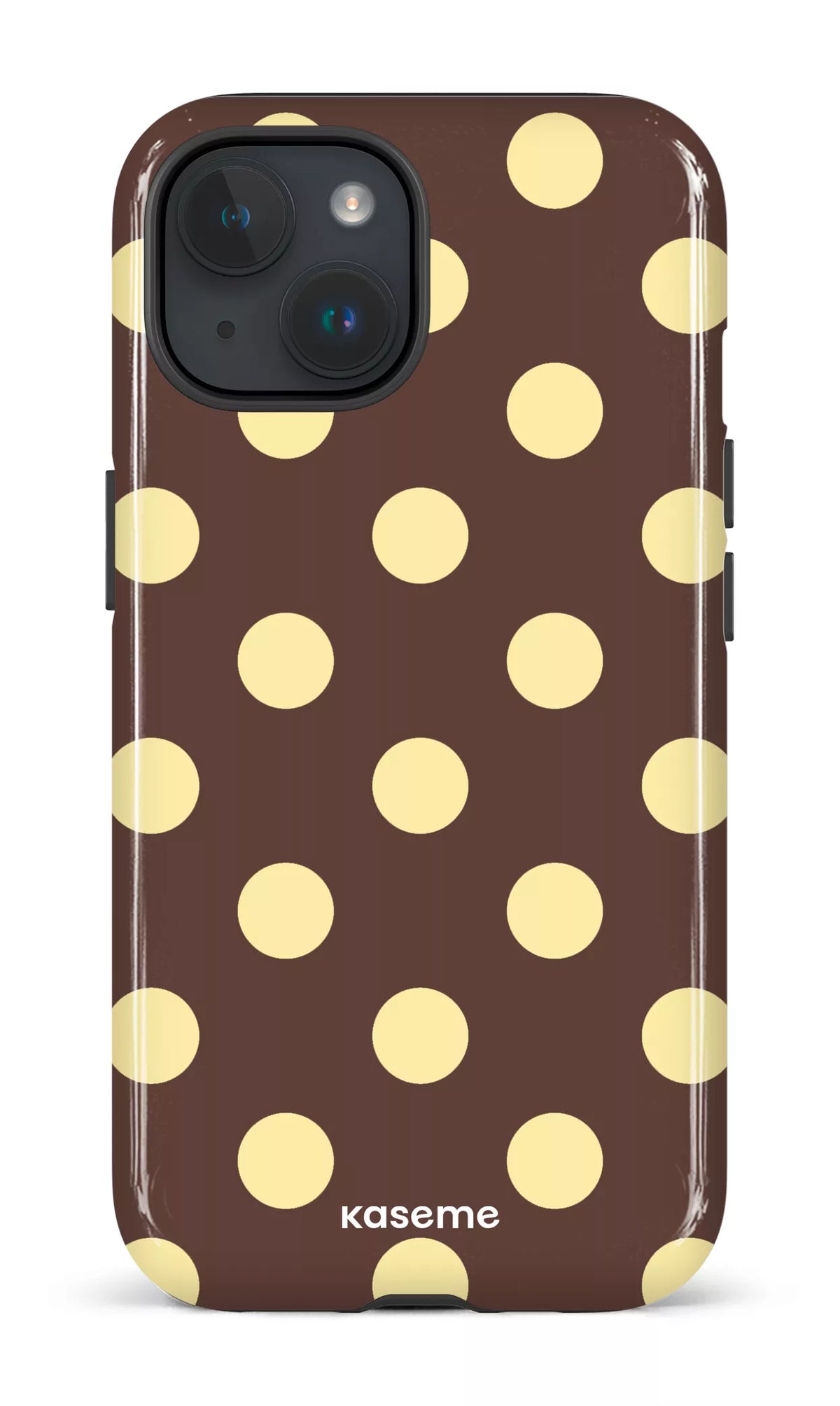 iPhone 15 Tough (Gloss) Couture Brown -