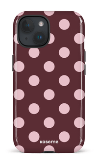 iPhone 15 Tough (Gloss) Couture Burgundy -