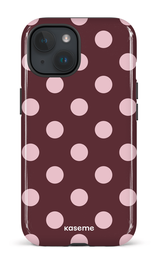 iPhone 15 Tough (Gloss) Couture Burgundy -