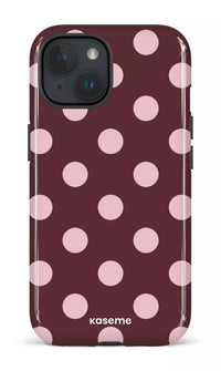 iPhone 15 Tough (Gloss) Couture Burgundy -