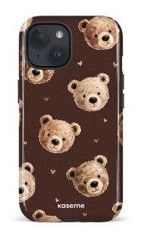 iPhone 15 Tough (Gloss) Cubbie Brown -