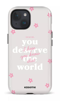 iPhone 15 Tough (Gloss) Dear Me Pink -