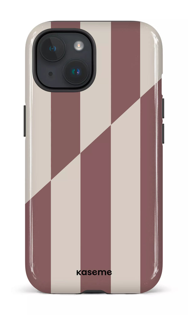 iPhone 15 Tough (Gloss) Divided Brown -