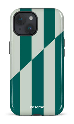 iPhone 15 Tough (Gloss) Divided Green -