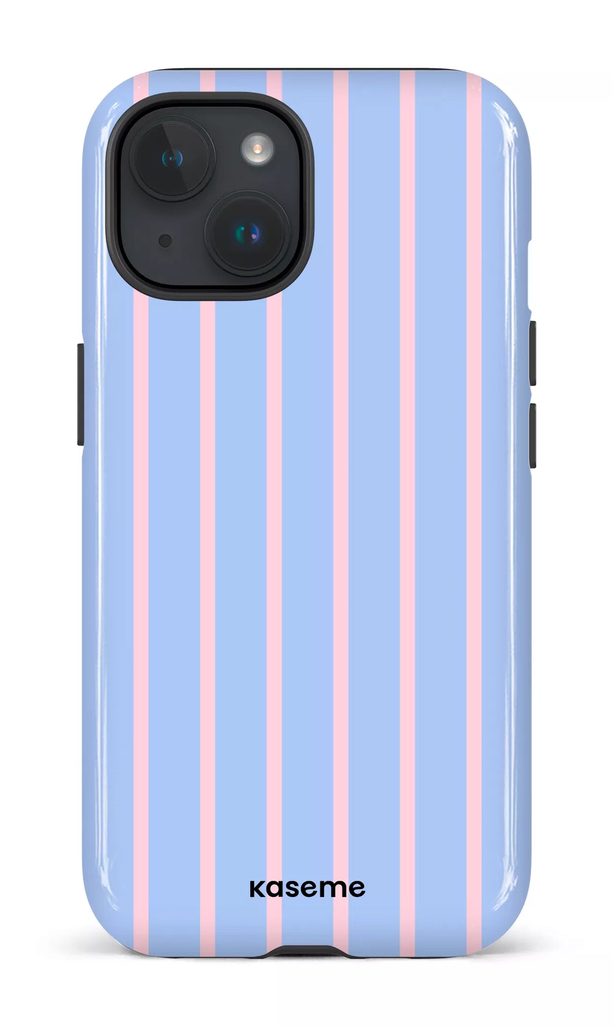iPhone 15 Tough (Gloss) Dolce Striscia Blue -