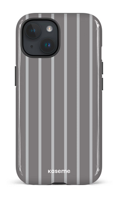iPhone 15 Tough (Gloss) Dolce Striscia Charcoal -