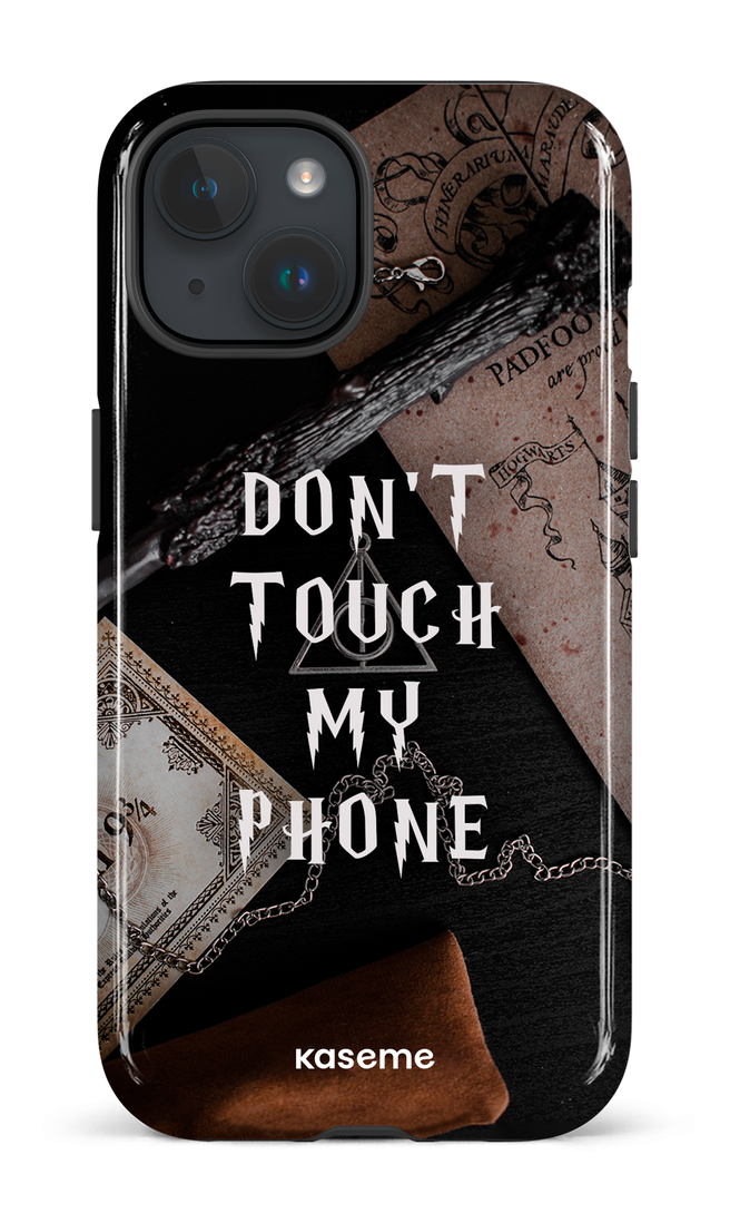 iPhone 15 Tough (Gloss) Don't Touch My Phone -