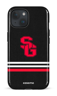 iPhone 15 Tough (Gloss) Dragons PSG Noir -