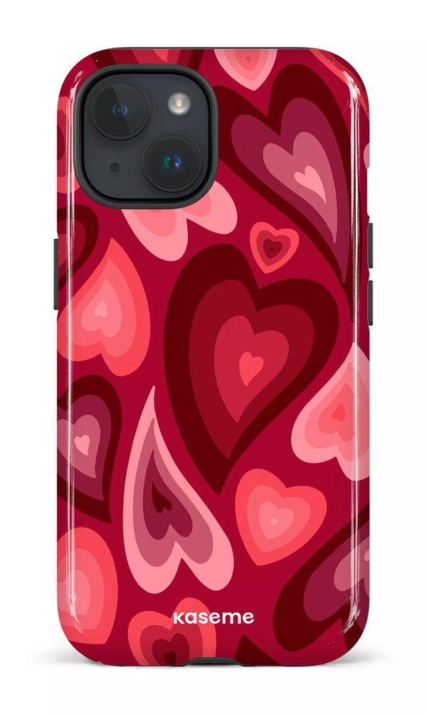 iPhone 15 Tough (Gloss) Dulce red -