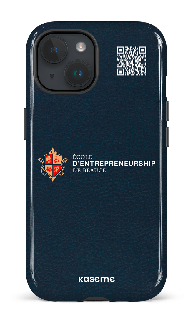 iPhone 15 Tough (Gloss) EEB Bleu QR -