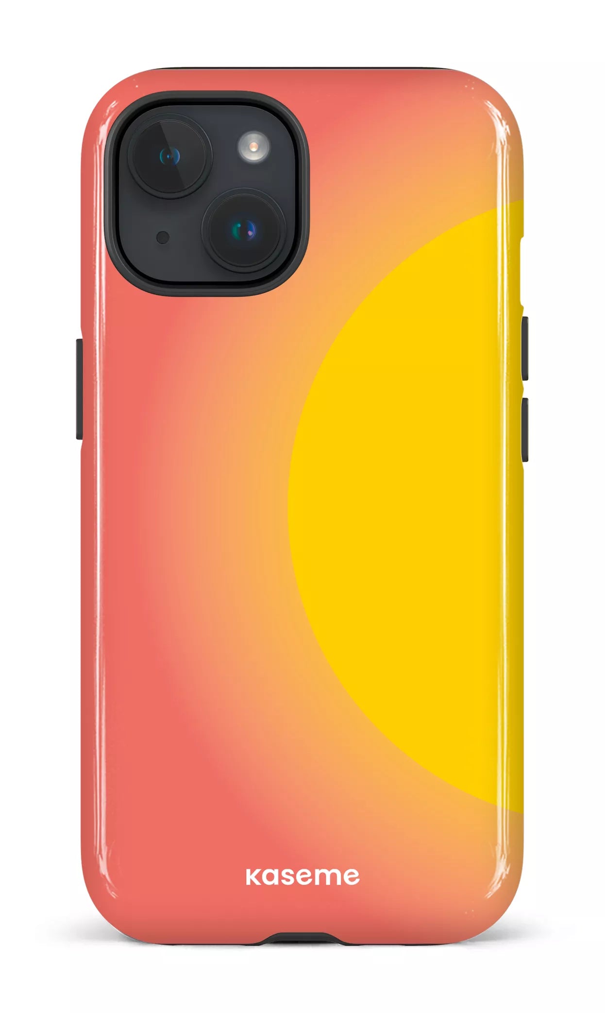 iPhone 15 Tough (Gloss) Enfant Soleil Corail -