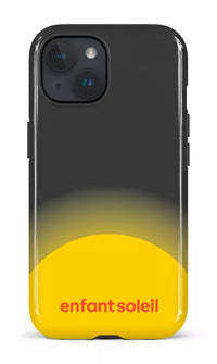 iPhone 15 Tough (Gloss) Enfant Soleil Noir Velours -