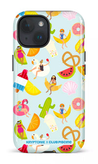 iPhone 15 Tough (Gloss) Floatie Salad by Club Piscine -