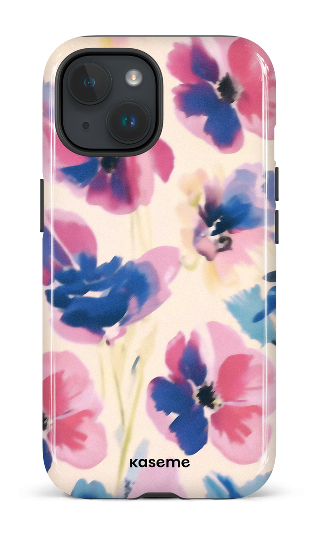 iPhone 15 Tough (Gloss) Floral Haze -