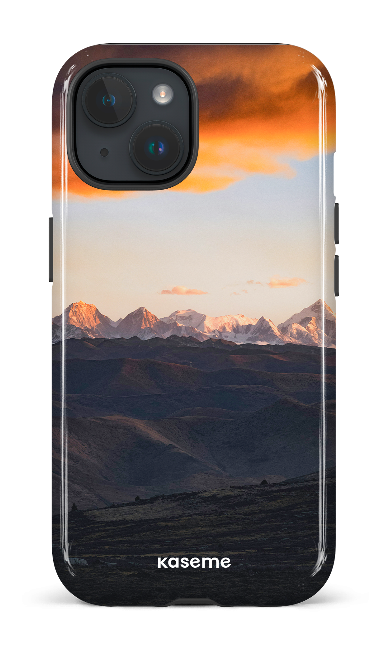 iPhone 15 Tough (Gloss) Golden Peaks -