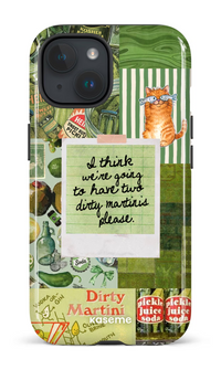 iPhone 15 Tough (Gloss) Green Hour -