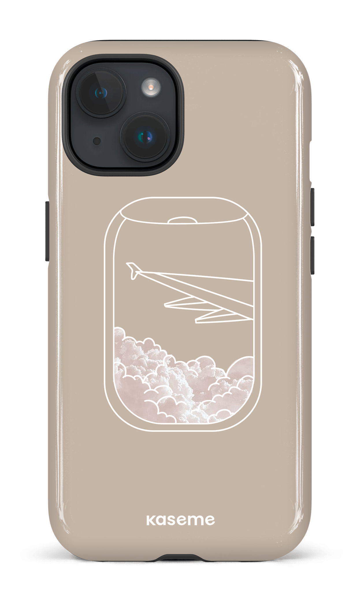 iPhone 15 Tough (Gloss) Head in the clouds -