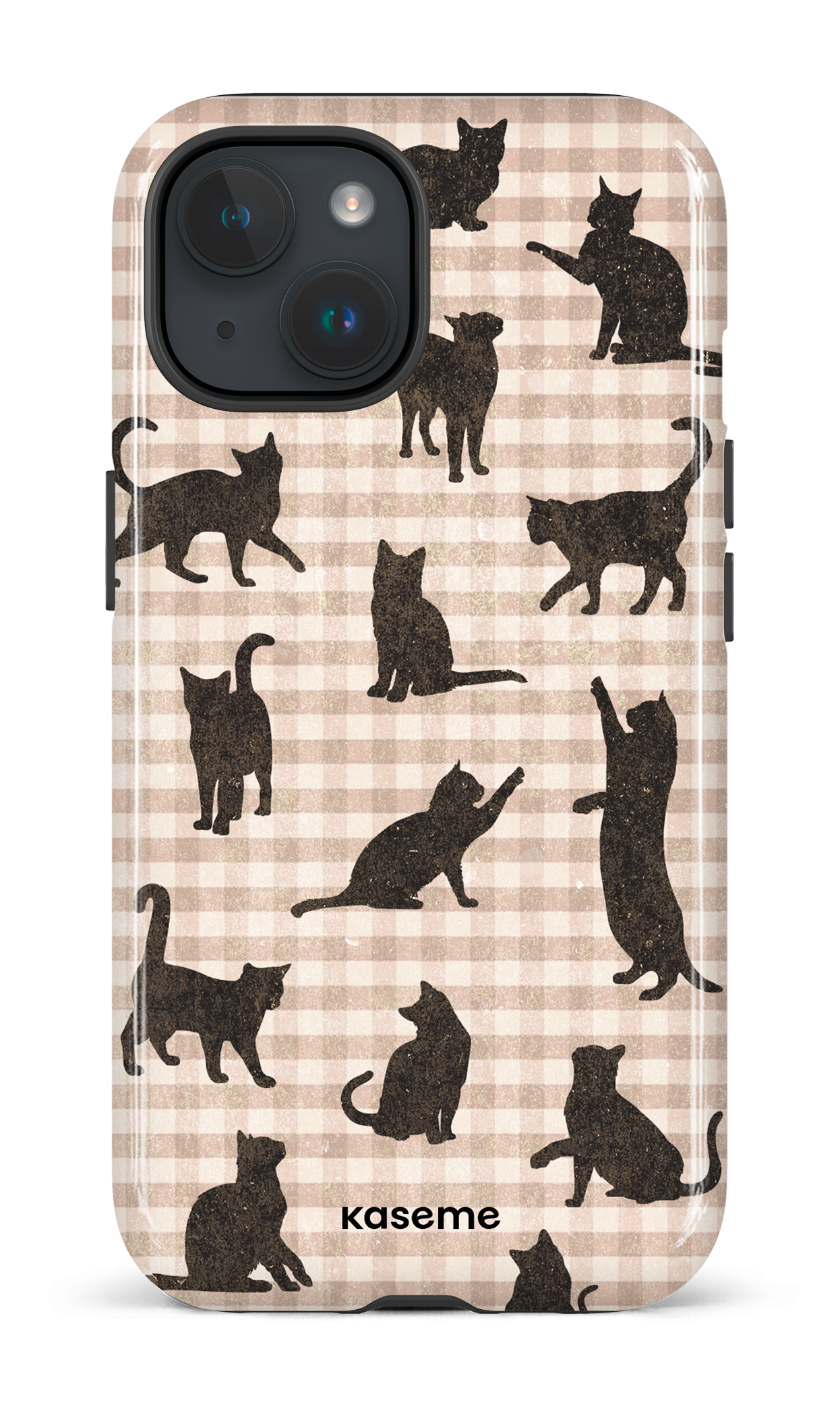 iPhone 15 Tough (Gloss) Kitty Corner -