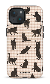 iPhone 15 Tough (Gloss) Kitty Corner -
