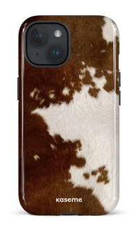 iPhone 15 Tough (Gloss) La Moo by Marina Bastarache -