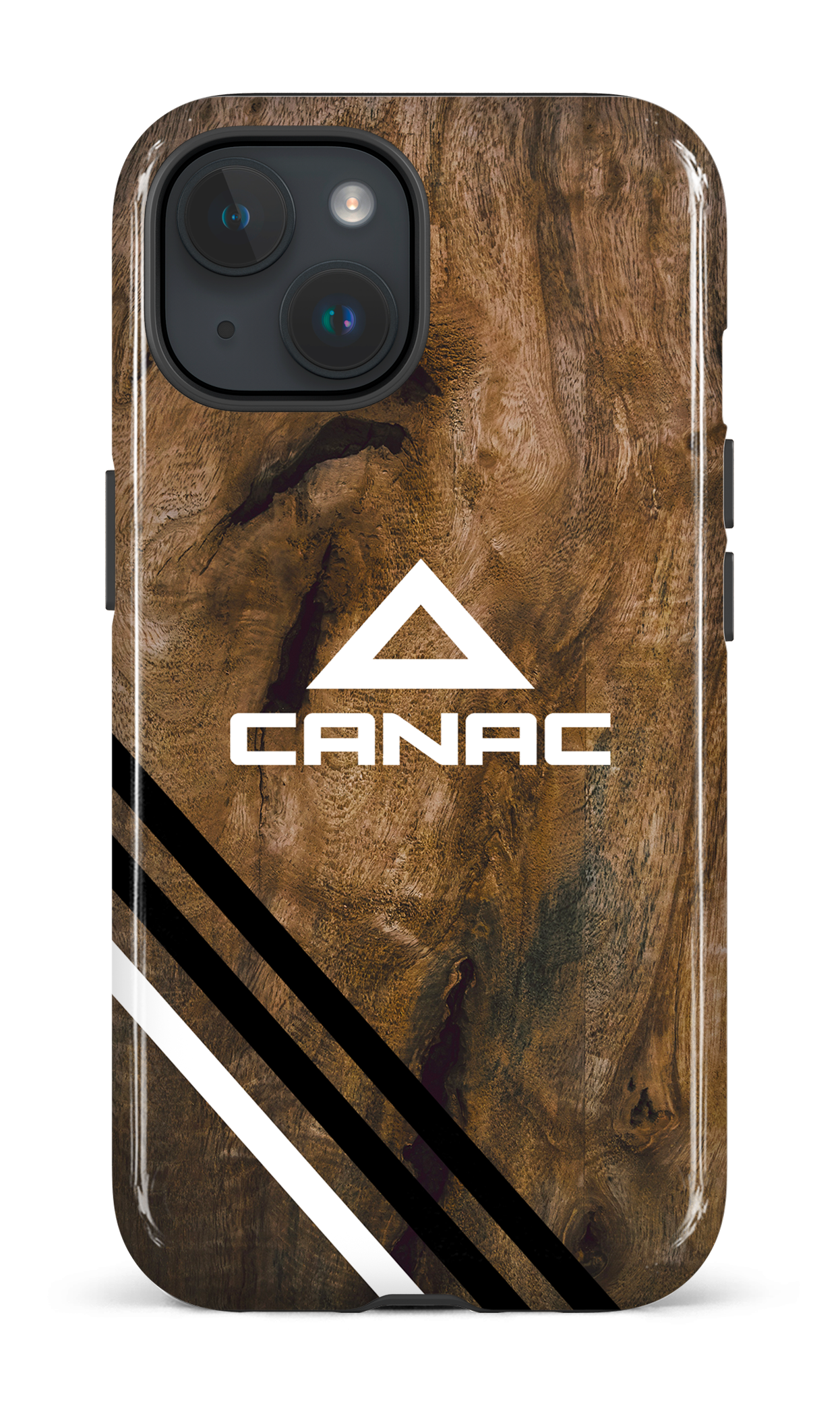 iPhone 15 Tough (Gloss) La cour à bois -