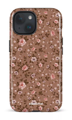 iPhone 15 Tough (Gloss) La vie en rose Mocha -