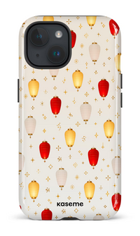 iPhone 15 Tough (Gloss) Lantern Glow by Société de Leucémie & Lymphome du Canada -