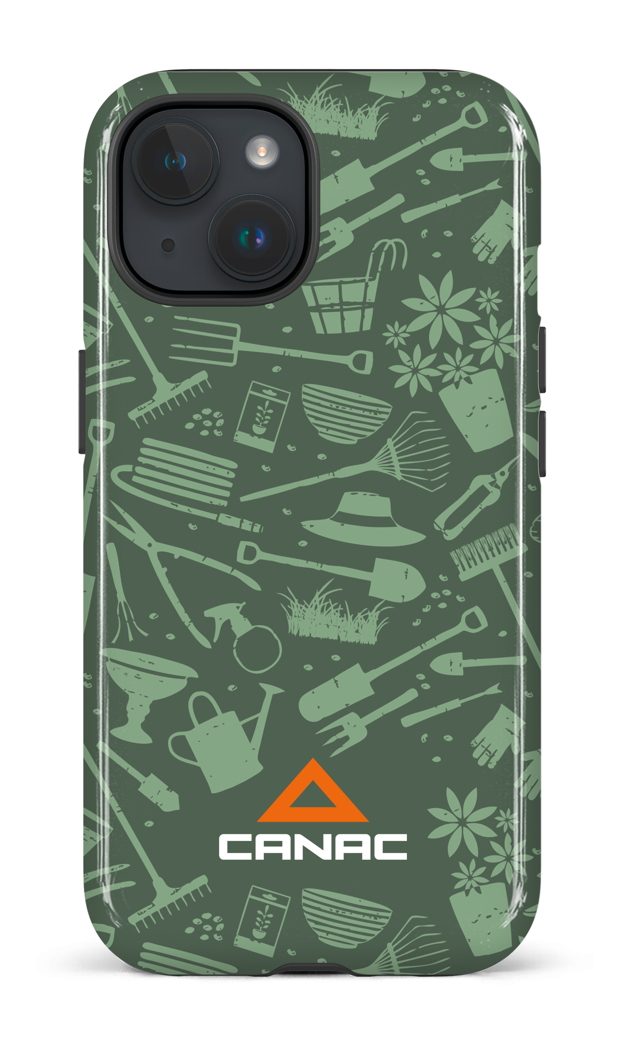 iPhone 15 Tough (Gloss) Le saisonnier vert par Canac -