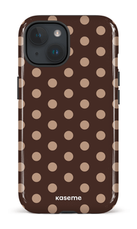 iPhone 15 Tough (Gloss) Loopie Brown -