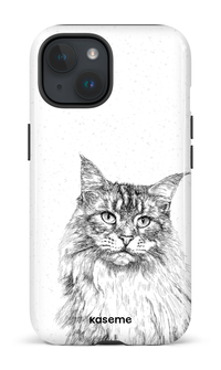 iPhone 15 Tough (Gloss) Maine Coon -