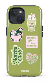 iPhone 15 Tough (Gloss) Matcha Club -