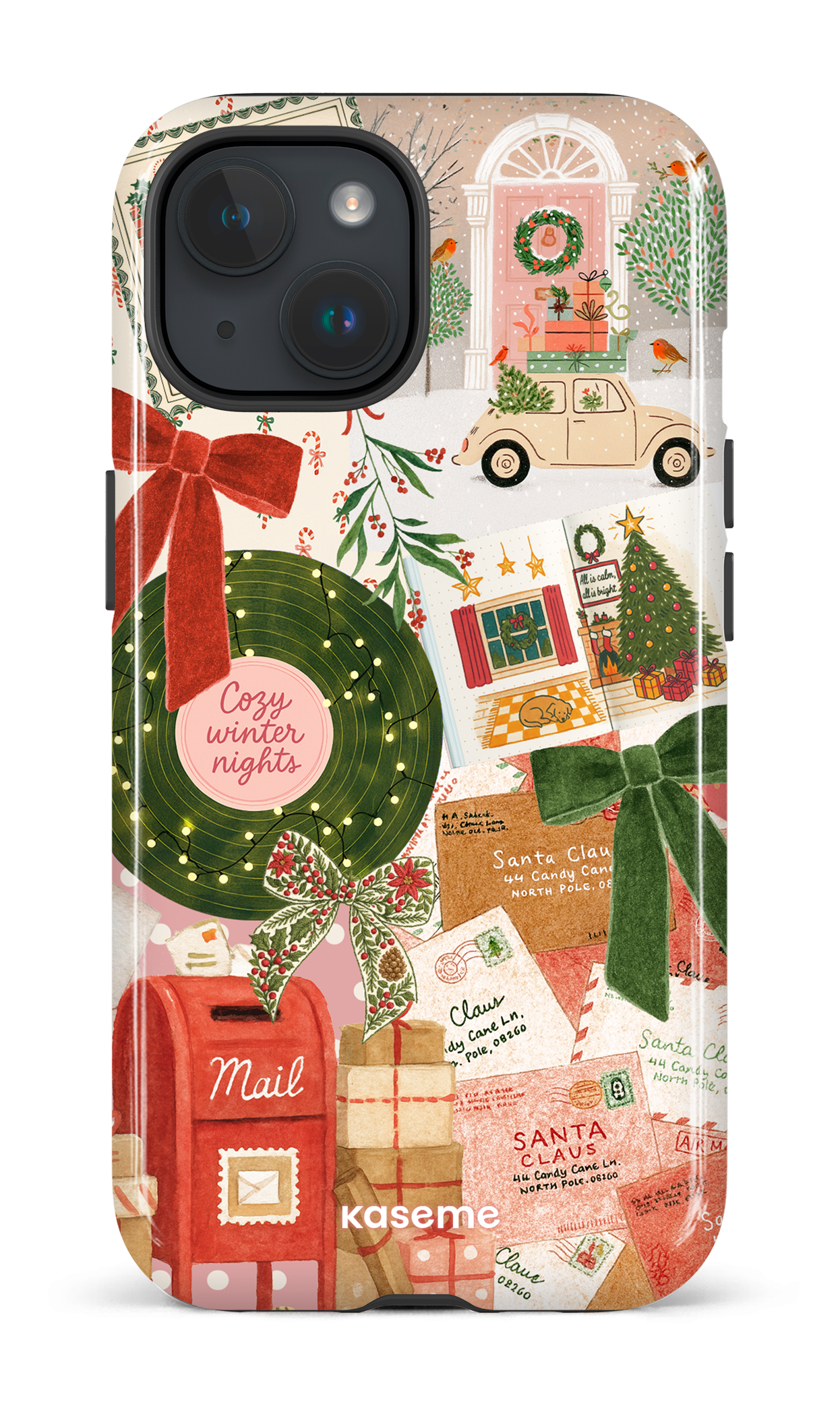 iPhone 15 Tough (Gloss) Merry Mail -