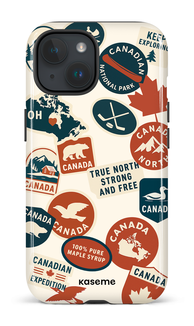 iPhone 15 Tough (Gloss) Oh Maple -