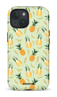 iPhone 15 Tough (Gloss) Pina Colada green -
