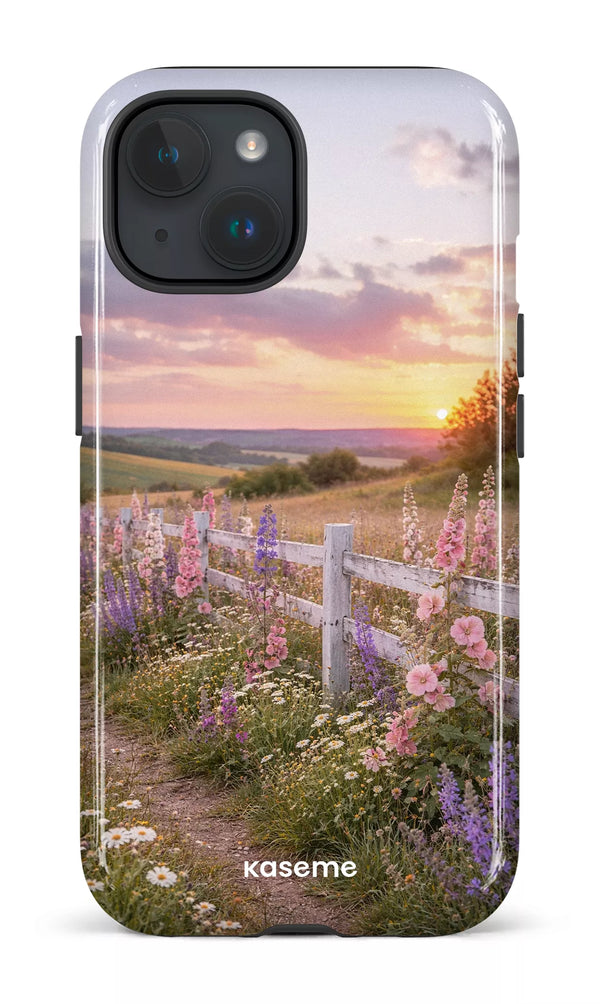 iPhone 15 Tough (Gloss) Pink Sky -