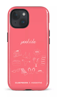 iPhone 15 Tough (Gloss) Poolside by Club Piscine -