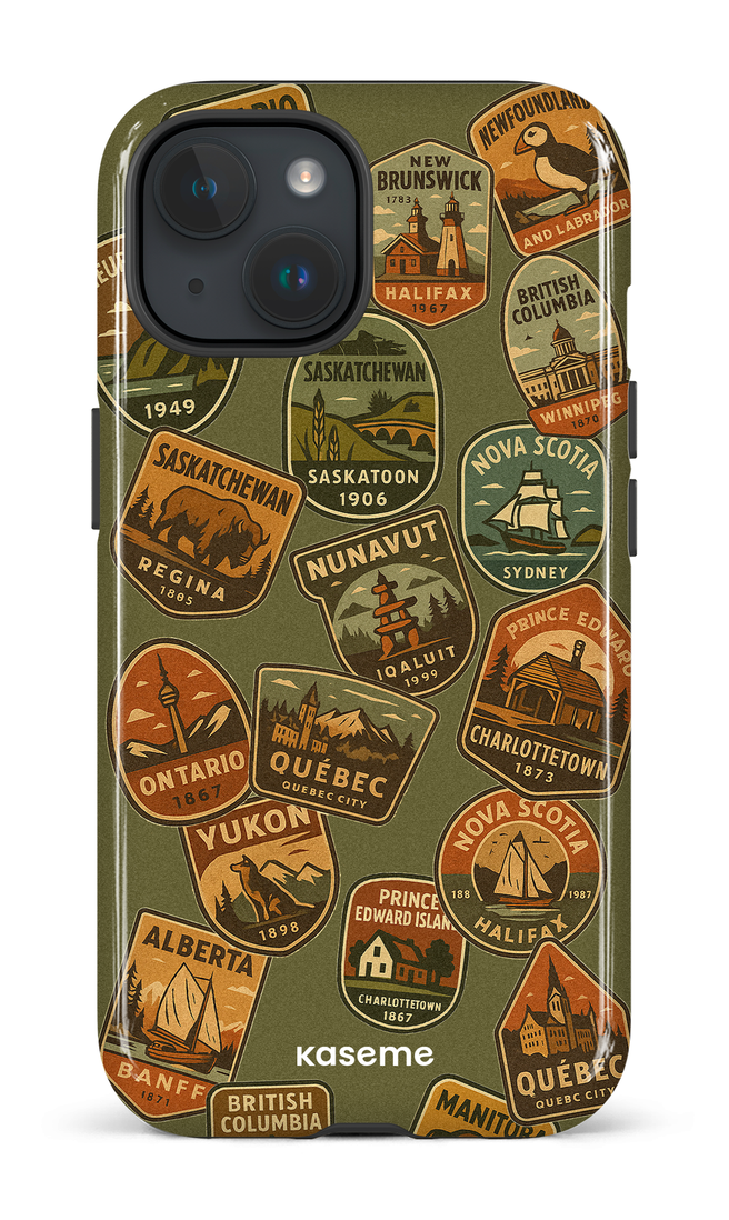 iPhone 15 Tough (Gloss) Provinces -