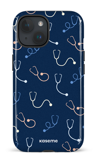 iPhone 15 Tough (Gloss) Pulse Blue -