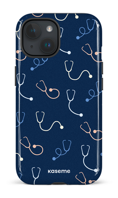 iPhone 15 Tough (Gloss) Pulse Blue -