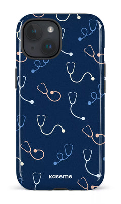 iPhone 15 Tough (Gloss) Pulse Blue -