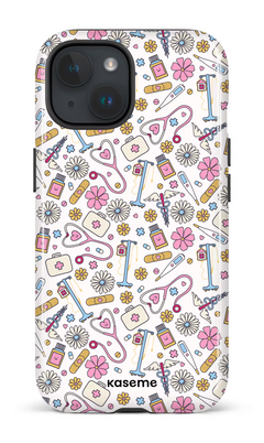 iPhone 15 Tough (Gloss) Remedy Pink -