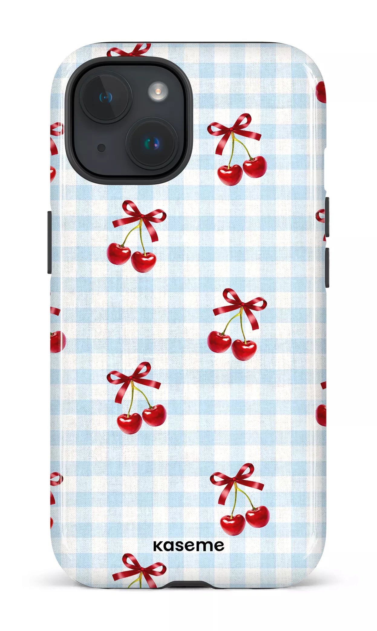 iPhone 15 Tough (Gloss) Romane Blue -