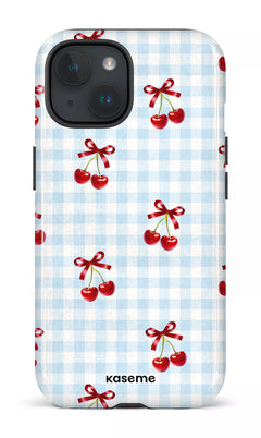 iPhone 15 Tough (Gloss) Romane Blue -