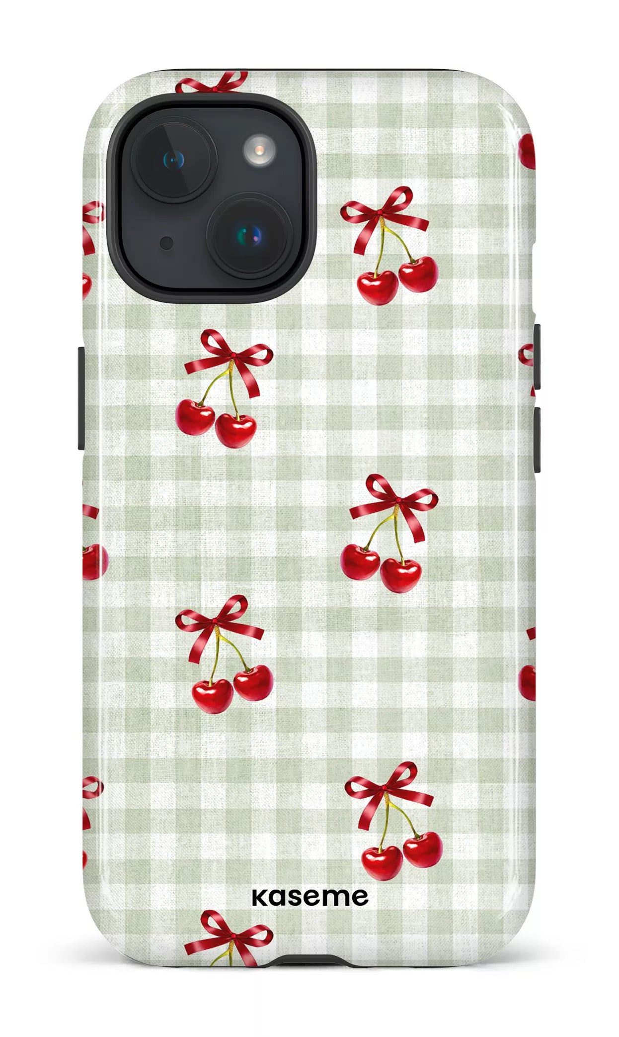 iPhone 15 Tough (Gloss) Romane Green -