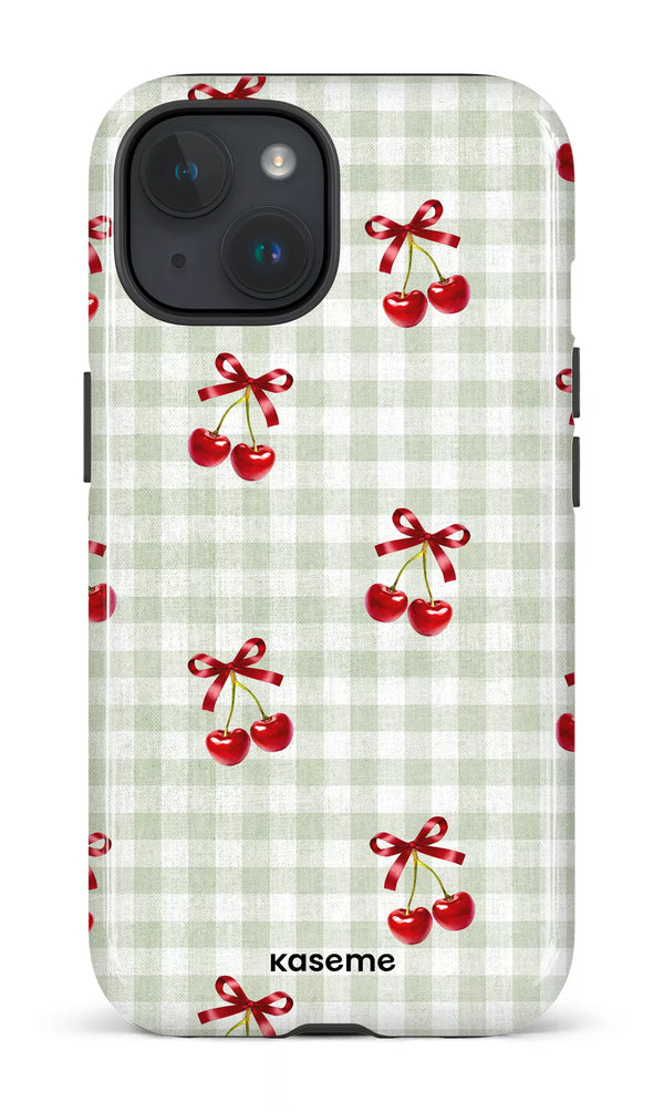 iPhone 15 Tough (Gloss) Romane Green -