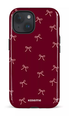 iPhone 15 Tough (Gloss) Roselyn Burgundy -
