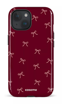 iPhone 15 Tough (Gloss) Roselyn Burgundy -
