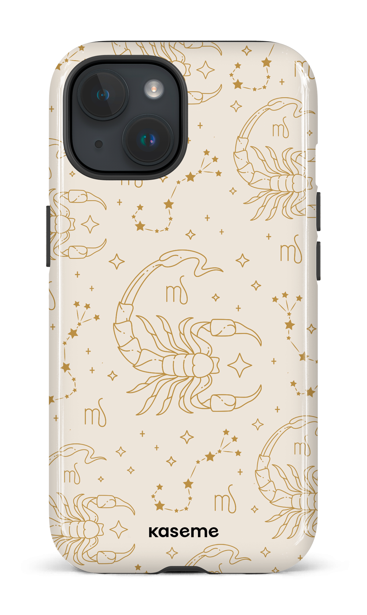 iPhone 15 Tough (Gloss) Scorpio beige -