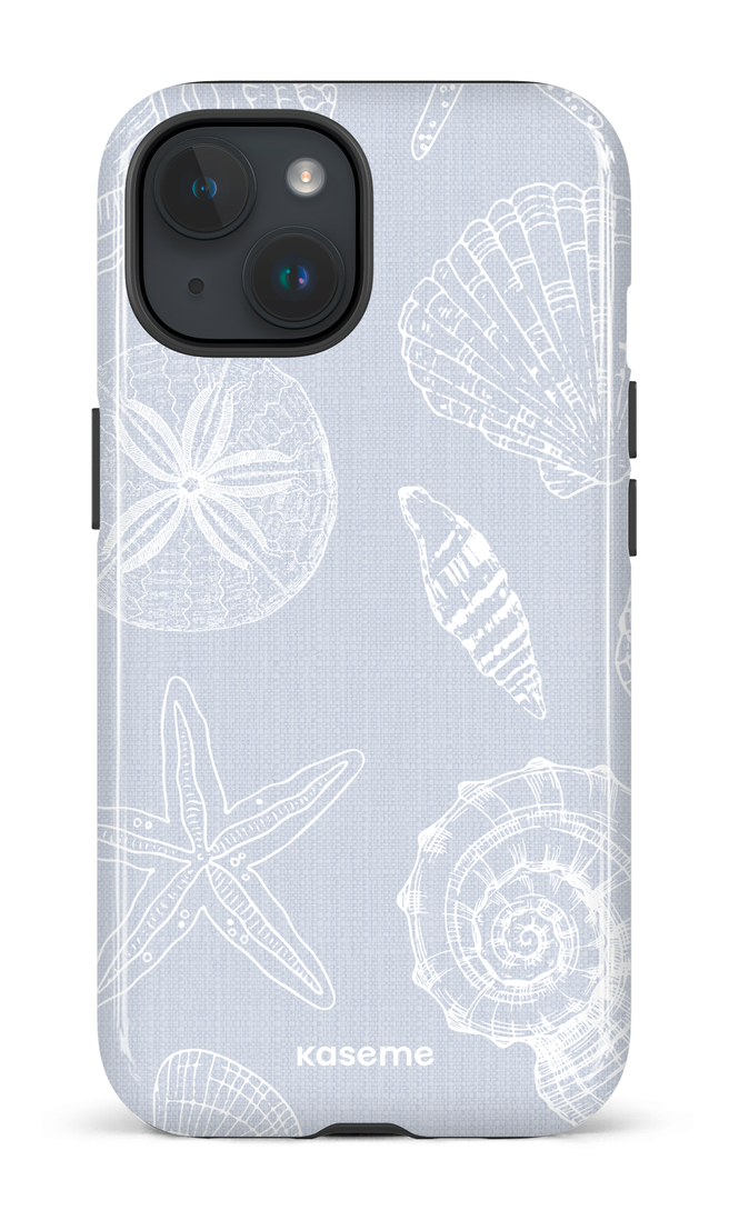 iPhone 15 Tough (Gloss) Shell & Shore Blue -