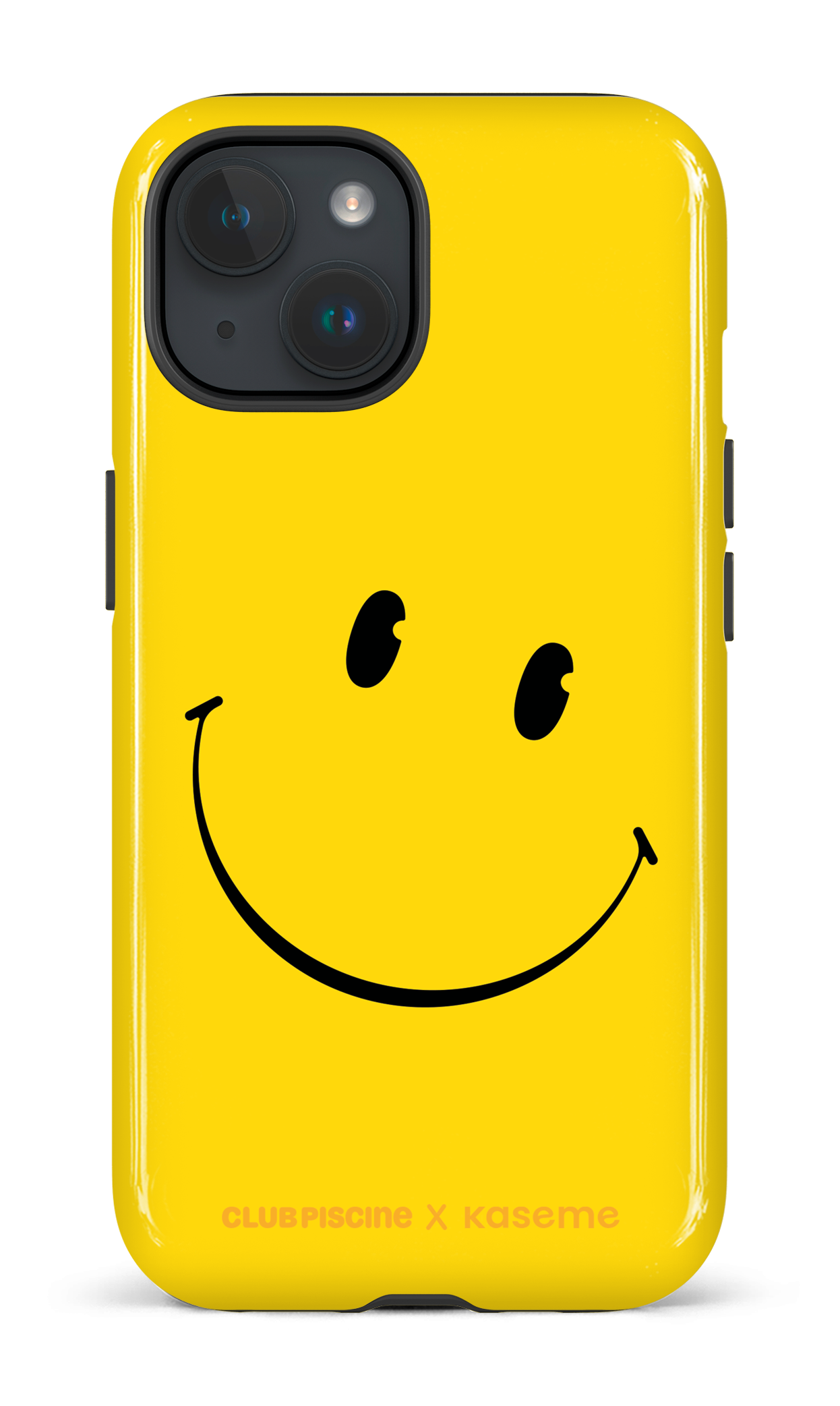 iPhone 15 Tough (Gloss) Sourire par Club Piscine -